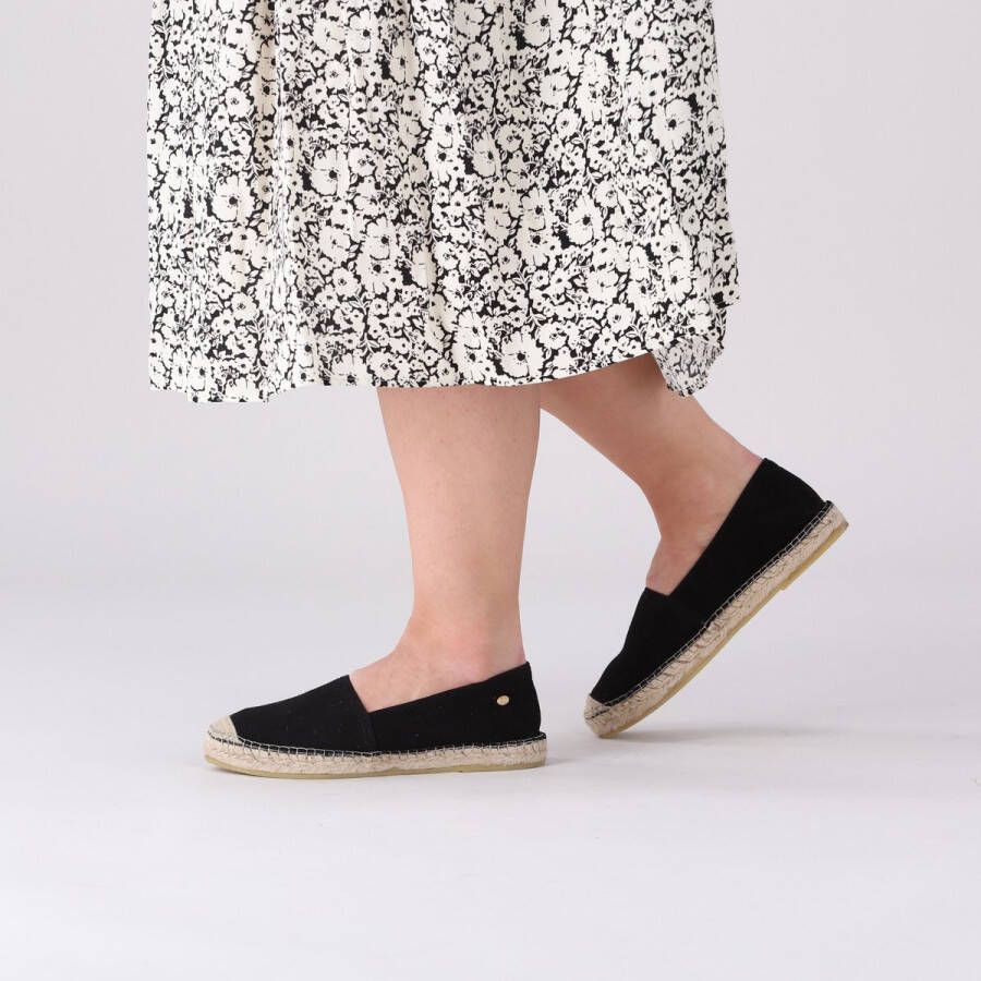 FRED DE LA BRETONIERE Espadrilles Dames 152010174 Maat: 37 Materiaal: Suède Kleur: Zwart - Foto 2