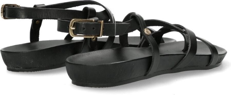 Fred de la bretoniere Sandaal leer kurk voetbed zwart - Foto 9