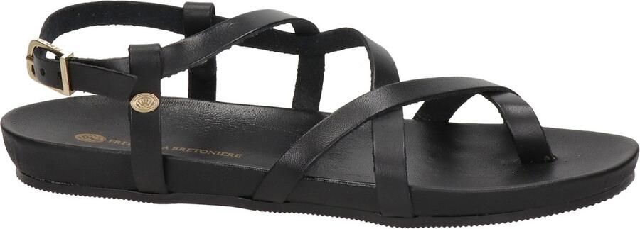 Fred de la bretoniere Sandaal leer kurk voetbed zwart - Foto 10