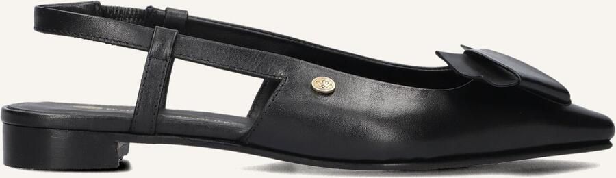 Fred de la Bretoniere ELISSE SLING Slingback nappa leather slingback loafers zwart - Foto 4