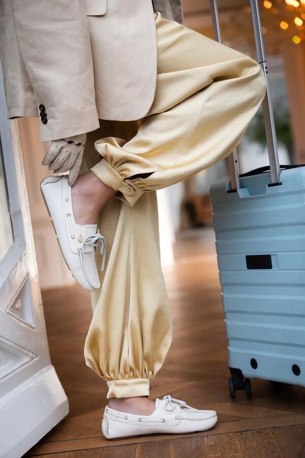 FRED DE LA BRETONIERE Mocassins Dames Billy Boaty Moca Maat: 37 Materiaal: Leer Kleur: Beige - Foto 6