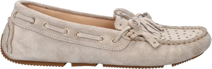 FRED DE LA BRETONIERE Mocassins Dames Billy Indy Suède Beige - Foto 8