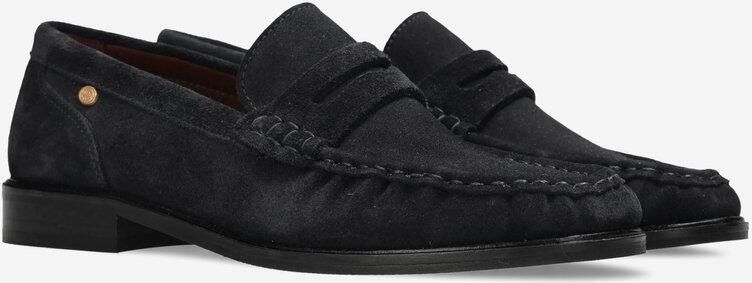 FRED DE LA BRETONIERE Loafers Dames Bodil Beau Suède Blauw - Foto 10