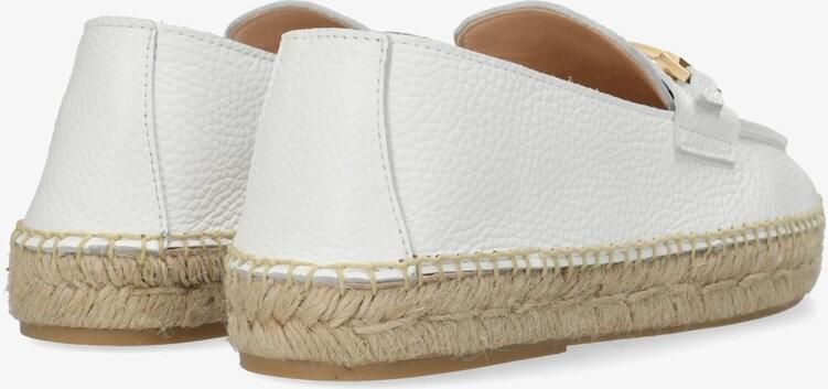 Fred de la Bretoniere Eazia Giorgi Espadrille Leer Wit