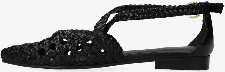 Fred de la Bretoniere Ellis Cross Sandaal Zwart