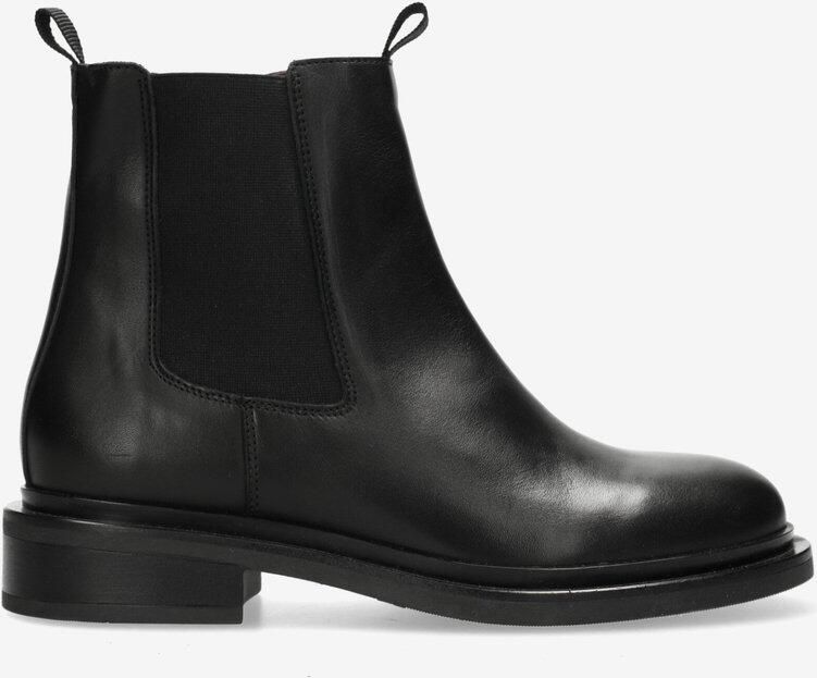 Fred de la Bretoniere Enkellaarzen Fossee Chelsea Black Dames Laarzen