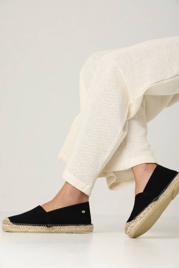 FRED DE LA BRETONIERE Espadrilles Dames Mili Ana Maat: 36 Materiaal: Suède Kleur: Zwart - Foto 2
