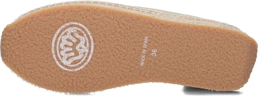 FRED DE LA BRETONIERE Espadrilles Dames 152010243 Leer Goud - Foto 12