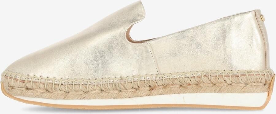 FRED DE LA BRETONIERE Espadrilles Dames 152010243 Leer Goud - Foto 11