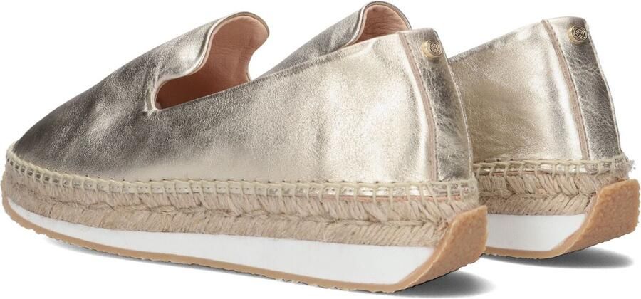 FRED DE LA BRETONIERE Espadrilles Dames 152010243 Leer Goud - Foto 6