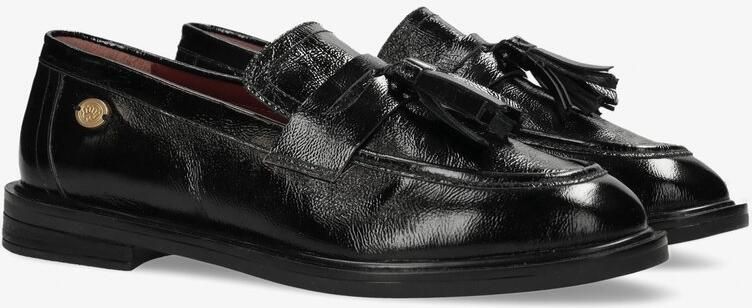 FRED DE LA BRETONIERE Loafers Dames Fairy Moccy Lakleer Zwart - Foto 6