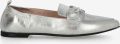 Fred de la bretoniere Fieke Loa instapper Metallic Zilver - Zilver