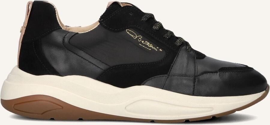 FRED DE LA BRETONIERE Lage Sneakers Dames Flame Gaia Combi Maat: 38 Materiaal: Leer Kleur: Zwart - Foto 2