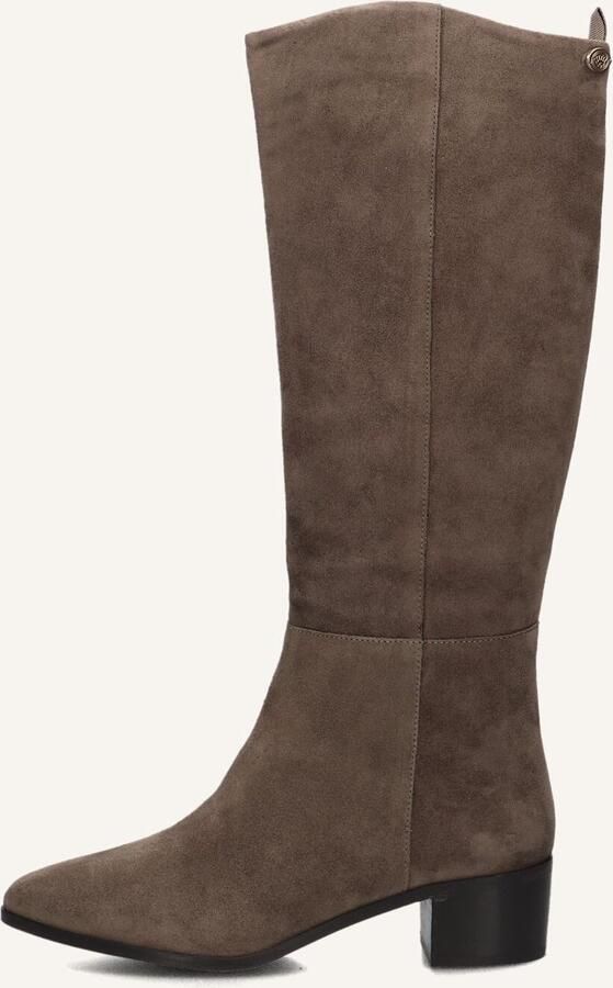 FRED DE LA BRETONIERE Hoge Laarzen Dames Frolly Slob Maat: 38 Materiaal: Suède Kleur: Taupe - Foto 3