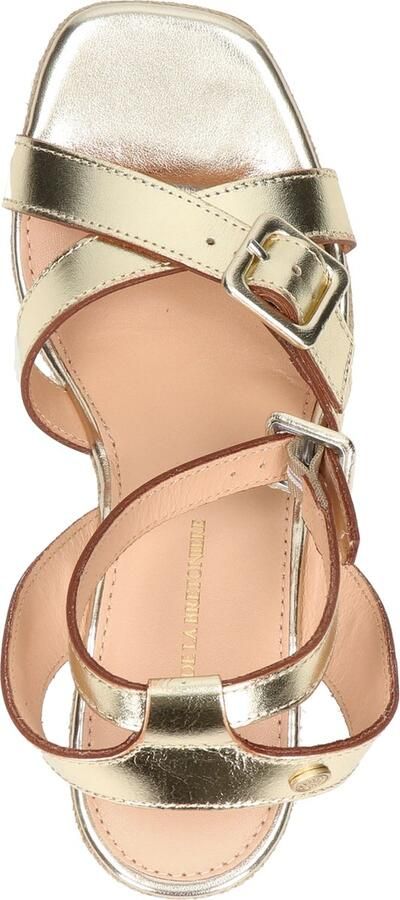 Fred de la Bretoniere FRS1445 Sandalen Hak goudkleur - Foto 10