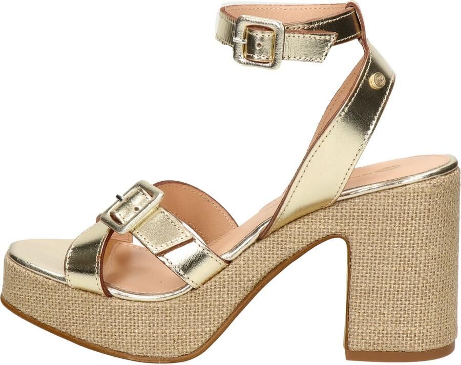 Fred de la Bretoniere FRS1445 Sandalen Hak goudkleur - Foto 4