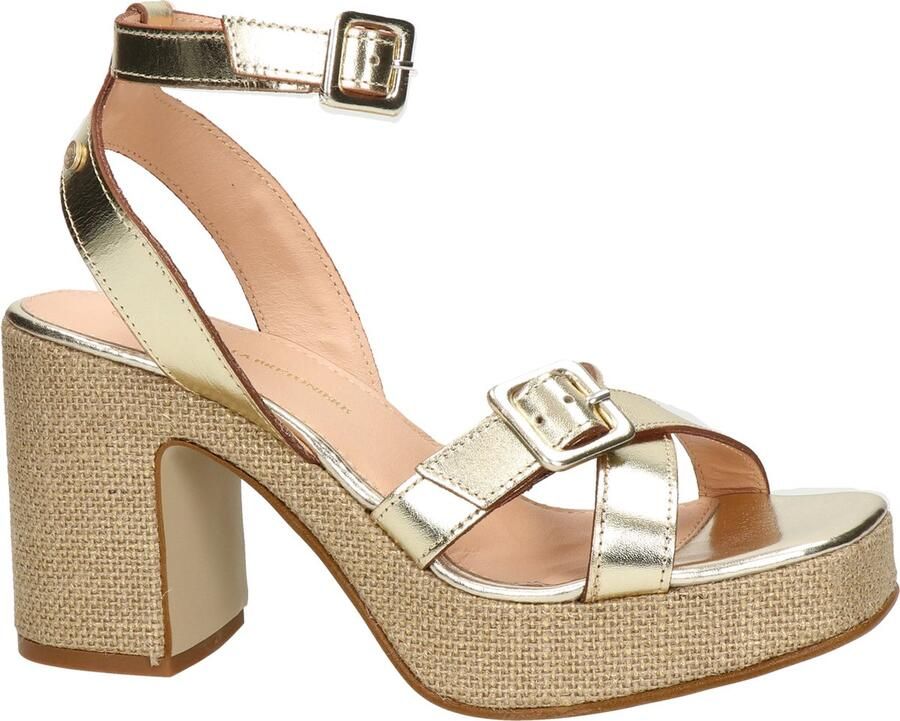 Fred de la Bretoniere FRS1445 Sandalen Hak goudkleur - Foto 3