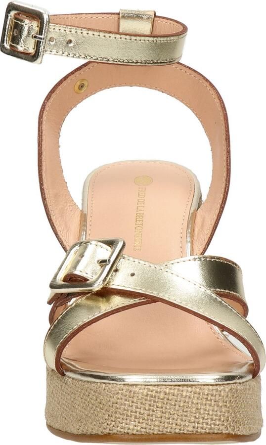 Fred de la Bretoniere FRS1445 Sandalen Hak goudkleur - Foto 8