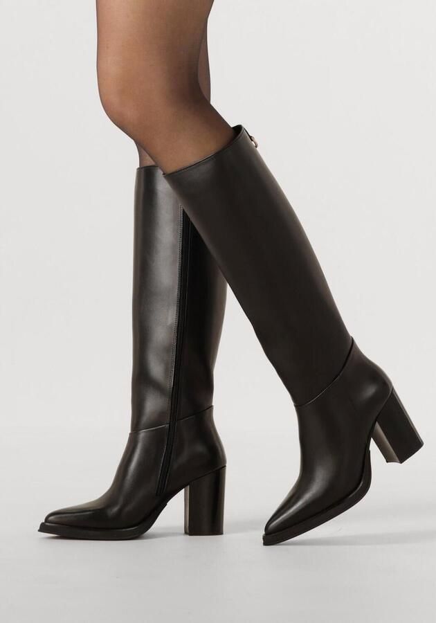 FRED DE LA BRETONIERE Hoge Laarzen Dames Grunce Tube Maat: 40 Materiaal: Leer Kleur: Zwart - Foto 6