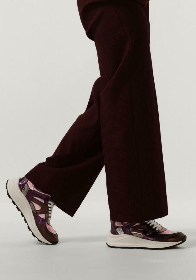 FRED DE LA BRETONIERE Lage Sneakers Dames Hazel Low Leer Roze - Foto 3