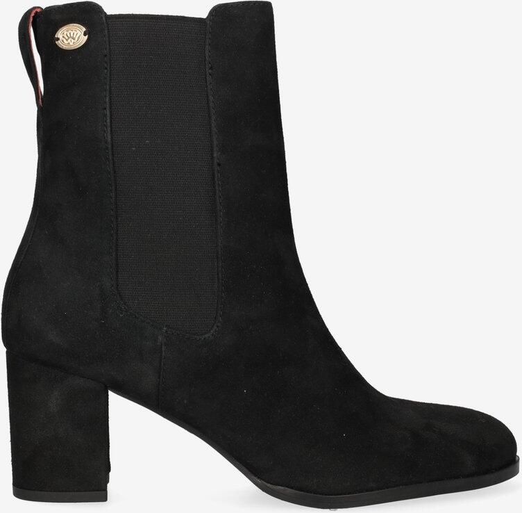 FRED DE LA BRETONIERE Enkellaarsjes Dames Farah Chelsea Maat: 37 Materiaal: Suède Kleur: Zwart - Foto 2