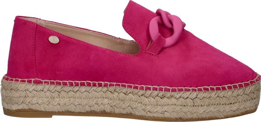 FRED DE LA BRETONIERE Espadrilles Dames June Li Suède Roze