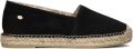 FRED DE LA BRETONIERE Espadrilles Dames Mili Ana Suède Zwart - Zwart