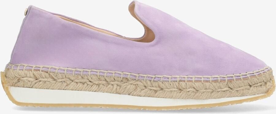 Fred de la Bretoniere Suede Nola LOA Espadrilles Purple Dames - Foto 1