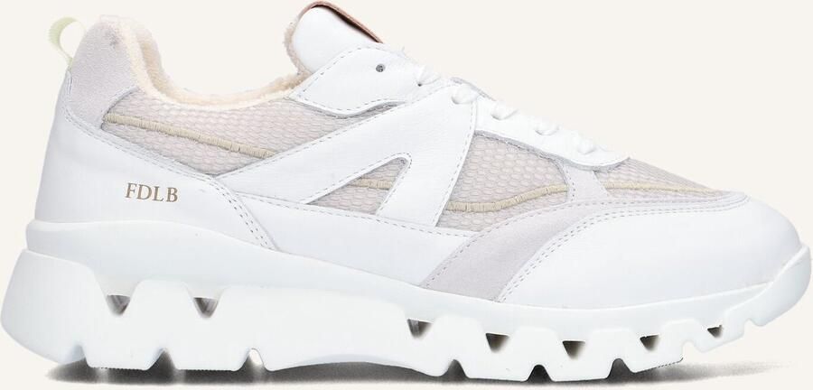 FRED DE LA BRETONIERE Lage Sneakers Dames Nona Eef Maat: 41 Materiaal: Leer Kleur: Wit