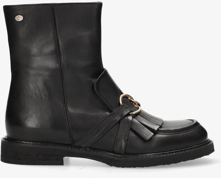FRED DE LA BRETONIERE Enkelboots Dames Paris Hay Leer Zwart