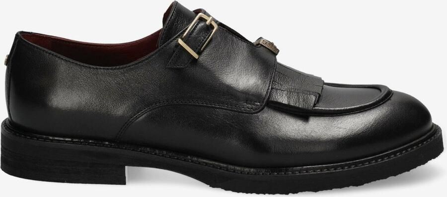 FRED DE LA BRETONIERE Loafers Dames Paris Jay Leer Zwart - Foto 3