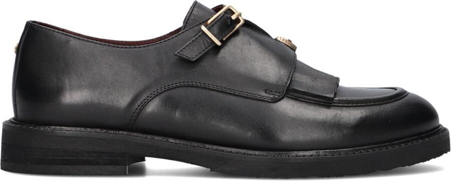 FRED DE LA BRETONIERE Loafers Dames Paris Jay Leer Zwart