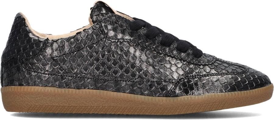 FRED DE LA BRETONIERE Lage Sneakers Dames Pearl Base Leer Zwart