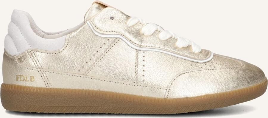 FRED DE LA BRETONIERE Lage Sneakers Dames Pearl Reza Maat: 38 Materiaal: Leer Kleur: Goud - Foto 2