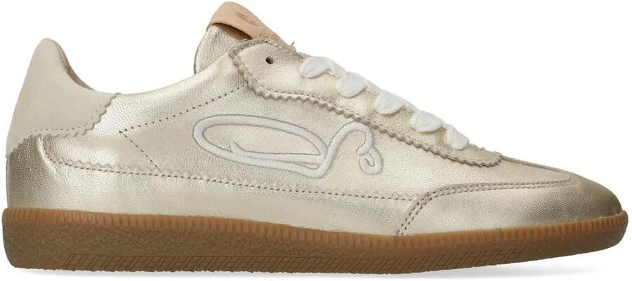 Fred de la Bretoniere Pearl Sign Sneaker Metallic Lichtgoud