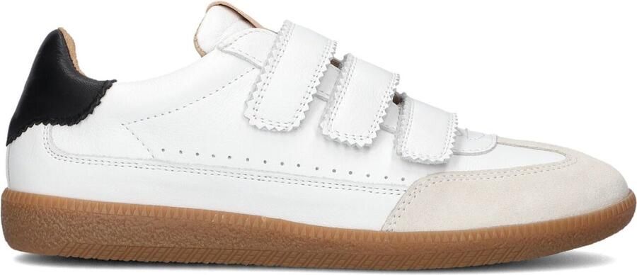 FRED DE LA BRETONIERE Lage Sneakers Dames Pearl Valencia Leather Leer Wit