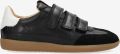 Fred de la Bretoniere Pearl Valencia Sneaker Leer Zwart wit - Zwart