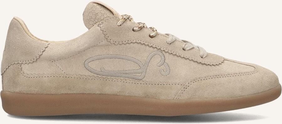 FRED DE LA BRETONIERE Lage Sneakers Dames Pepper Sign Maat: 37 Kleur: Camel