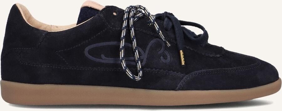 FRED DE LA BRETONIERE Lage Sneakers Dames Pepper Sign Maat: 39 Materiaal: Suède Kleur: Blauw