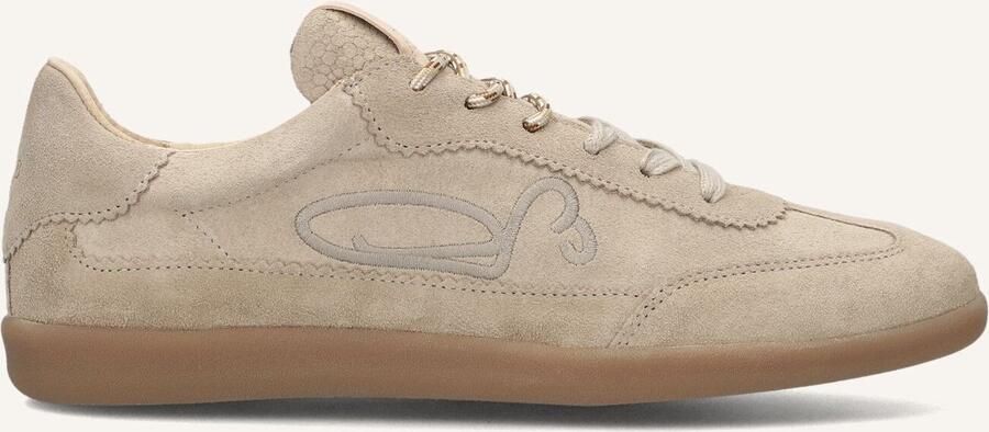 FRED DE LA BRETONIERE Lage Sneakers Dames Pepper Sign Maat: 39 Kleur: Camel