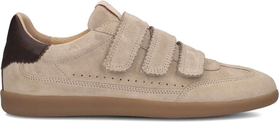 FRED DE LA BRETONIERE Lage Sneakers Dames Pepper Valencia Suède Beige