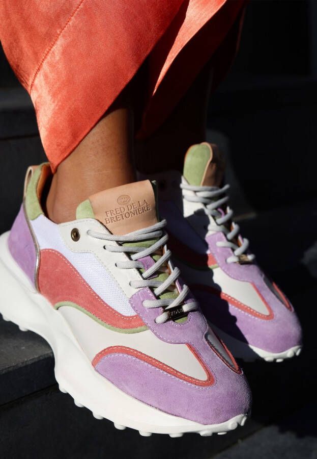 FRED DE LA BRETONIERE Lage Sneakers Dames 101010474 Maat: 37 Materiaal: Suède - Foto 8