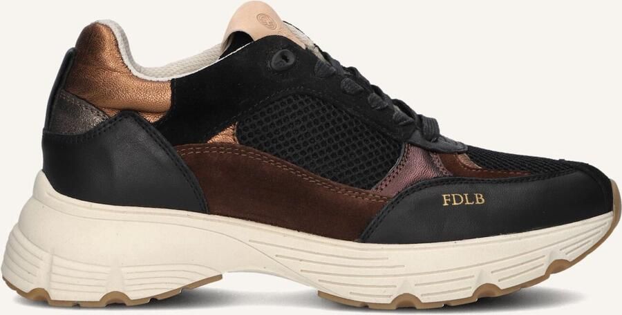 FRED DE LA BRETONIERE Lage Sneakers Dames Mariola Luna Maat: 42 Materiaal: Leer Kleur: Zilver