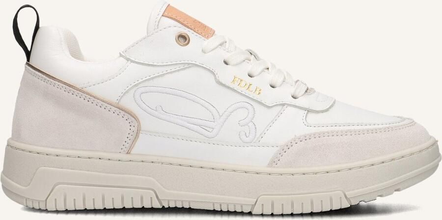 FRED DE LA BRETONIERE Lage Sneakers Dames Yara Leo Maat: 41 Materiaal: Leer Kleur: Wit