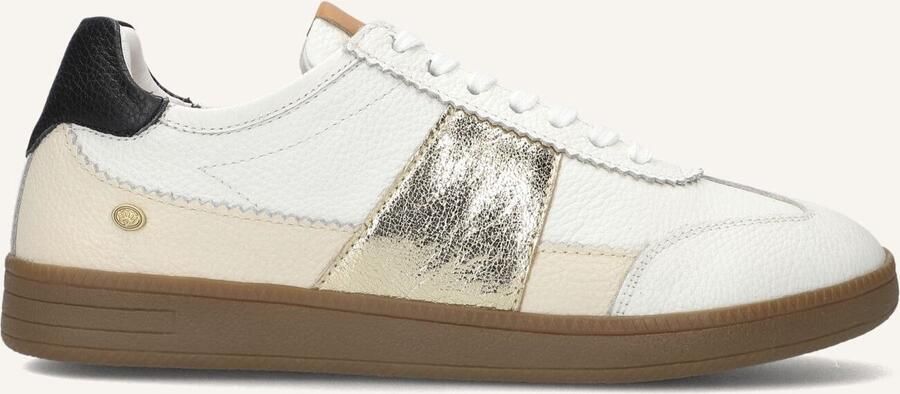 FRED DE LA BRETONIERE Lage Sneakers Dames Zazza Ella Leer Goud - Foto 2