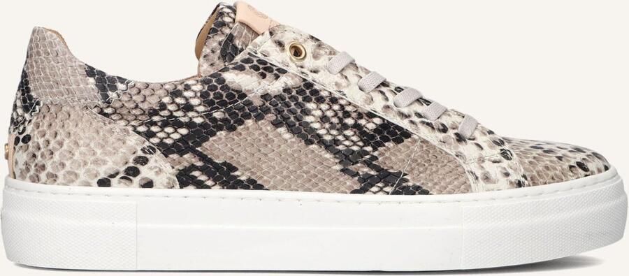 FRED DE LA BRETONIERE Lage Sneakers Dames Storm Isa Leer Creme