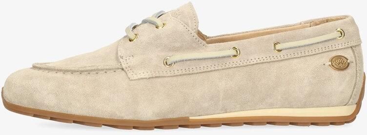 FRED DE LA BRETONIERE Mocassins Dames Uta Mocca Suède Beige - Foto 7