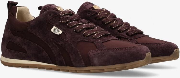 Fred de la Bretoniere Uta More Sneaker Nylon Bordeauxrood