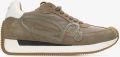 Fred de la Bretoniere Fred de la Bretoniee Yentl Sign dames sneaker Zwart - Bruin