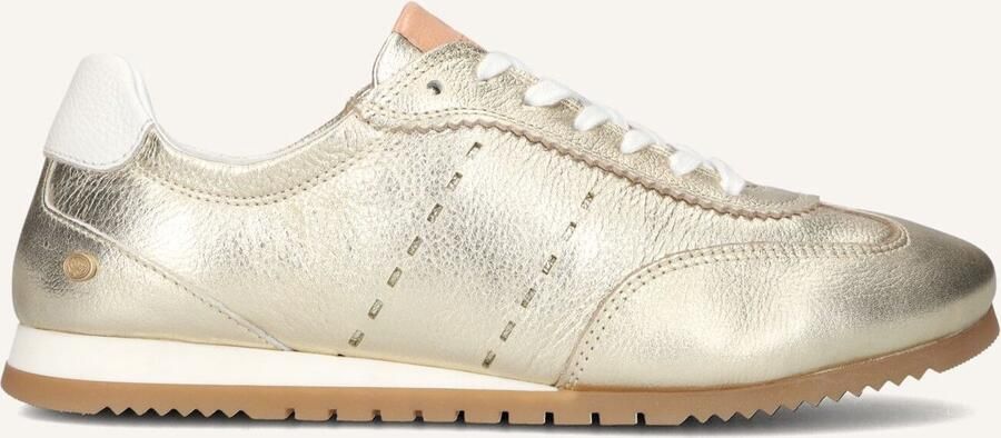 FRED DE LA BRETONIERE Lage Sneakers Dames Ylva Loa Leer Goud - Foto 2
